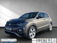 Gebraucht VW T-Cross Style 110 PS (80 kW) 2021 Limestone grey metallic (metallic) SUV