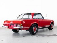Gebraucht Mercedes SL280 170 PS (125 kW) 1968 Rot Cabrio