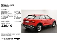 Gebraucht Audi Q2 Advanced 150 PS (110 kW) 2023 Tangorot metallic SUV