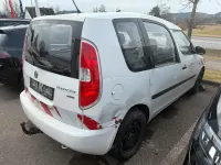 Gebraucht Skoda Roomster 69 PS (50 kW) 2011 Weiß Van / Kleinbus
