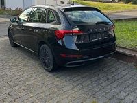 Gebraucht Skoda Scala 115 PS (84 kW) 2019 Schwarz Kleinwagen