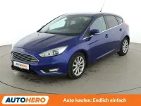 Gebraucht Ford Focus Titanium 120 PS (88 kW) 2016 Blau Limousine
