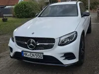 Gebraucht Mercedes GLC250 AMG line 204 PS (150 kW) 2017 Weiß SUV