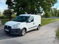 Gebraucht Fiat Doblò 95 PS (69 kW) 2009 Weiß Van / Kleinbus