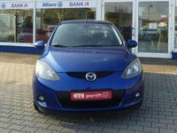 Gebraucht Mazda 2 Inclusive 86 PS (63 kW) 2008 Nereusblau metallic Kleinwagen