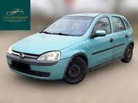 Gebraucht Opel Corsa Njoy 75 PS (55 kW) 2003 Grün Kleinwagen