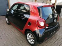 Gebraucht Smart ForFour Basis 90 PS (66 kW) 2016 Schwarz+rot Kleinwagen