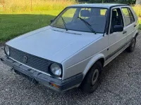 Gebraucht VW Golf II 72 PS (52 kW) 1990 Weiß Kleinwagen