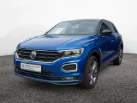 Gebraucht VW T-Roc Sport 150 PS (110 kW) 2020 Ravennablau metallic/schwarz SUV