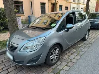 Używany Opel Meriva 110 KM (80 kW) 2012 Srebrny Minivan