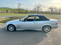 Gebraucht BMW 320 Cabriolet 150 PS (110 kW) 1996 Silber Cabrio