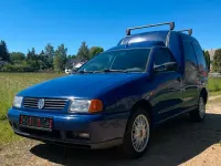 Gebraucht VW Caddy 90 PS (66 kW) 2001 Blau Van / Kleinbus