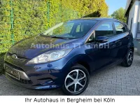 Gebraucht Ford Fiesta Cool & Sound Edition 82 PS (60 kW) 2012 Blau Limousine