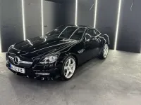 Gebraucht Mercedes SLK200 AMG line 184 PS (135 kW) 2011 Schwarz Cabrio