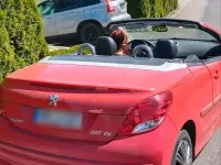 Gebraucht Peugeot 207 CC 109 PS (80 kW) 2010 Rot Cabrio