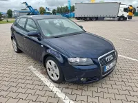 Gebraucht Audi A3 Attraction 105 PS (77 kW) 2007 Blau Kleinwagen