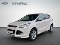 Gebraucht Ford Kuga Individual 179 PS (131 kW) 2016 Arktisweiß (metallic) SUV