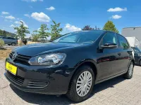 Gebraucht VW Golf VI Trendline 80 PS (58 kW) 2009 Schwarz Kleinwagen