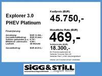 Gebraucht Ford Explorer Platinum 457 PS (336 kW) 2021 Iconicsilber metallic SUV