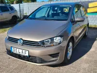 Gebraucht VW Golf Sportsvan Comfortline 110 PS (80 kW) 2015 Gold Van / Kleinbus