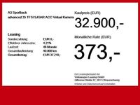 Używany Audi A3 Advanced Plus 150 KM (110 kW) 2025 Niebieski Sedan/Limuzyna