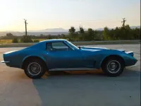 Gebraucht Corvette C3 241 PS (177 kW) 1973 Blau