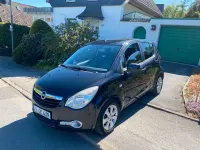Gebraucht Opel Agila 2009 Schwarz Kleinwagen