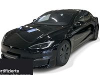Gebraucht Tesla Model S Plaid 750 kW (1020 PS) 2023 Schwarz Kleinwagen