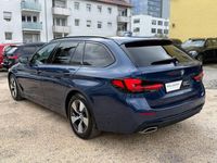 Gebraucht BMW 520 190 PS (139 kW) 2021 Phytonicblau Kombi