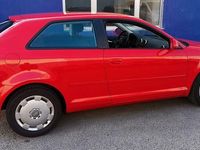 Gebraucht Audi A3 Attraction 102 PS (75 kW) 2010 Rot Kleinwagen