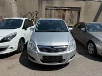 Gebraucht Opel Zafira Edition 94 PS (69 kW) 2008 Silber Van / Kleinbus