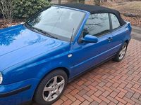Gebraucht VW Golf Cabriolet 2000 Blau Cabrio