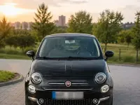 Gebraucht Fiat 500 Lounge 69 PS (50 kW) 2017 Schwarz Kleinwagen