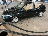Gebraucht VW Golf 115 PS (84 kW) 2002 Schwarz Cabrio