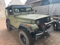 Gebraucht Jeep Wrangler 89 PS (65 kW) 1992 Grün SUV