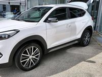Gebraucht Hyundai Tucson 177 PS (130 kW) 2018 Weiß SUV
