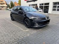 Gebraucht VW Polo R-line 95 PS (69 kW) 2021 Schwarz Kleinwagen