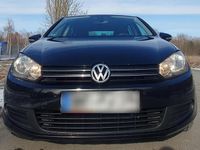 Gebraucht VW Golf VI S 105 PS (77 kW) 2011 Schwarz Kleinwagen