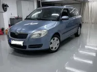 Gebraucht Skoda Fabia 90 PS (66 kW) 2009 Blau Kombi