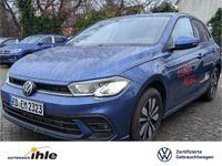 Gebraucht VW Polo Move 110 PS (80 kW) 2023 Blau Kleinwagen