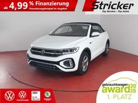 Neu VW T-Roc Cabriolet R-line 150 PS (110 kW) 2026 Pure white uni / schwarz Cabrio