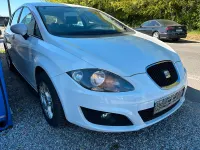 Usata Seat Leon 105 CV (77 kW) 2012 Bianco Berlina