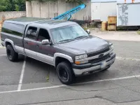 Gebraucht Chevrolet Silverado 344 PS (253 kW) 2001 Grau Pickup