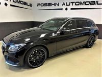 Gebraucht Mercedes C250 AMG line 204 PS (150 kW) 2015 Obsidianschwarz  lack Kombi