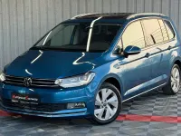 Gebraucht VW Touran Sound 150 PS (110 kW) 2017 Caribbean blue metallic Van / Kleinbus