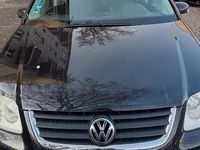 Gebraucht VW Touran 110 PS (80 kW) 2008 Schwarz Van / Kleinbus