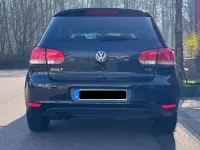 Gebraucht VW Golf VI 122 PS (89 kW) 2009 Schwarz Kleinwagen