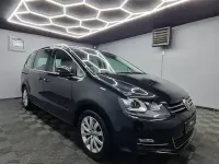 Brugt VW Sharan Highline 150 HK (110 kW) 2018 Sort MPV