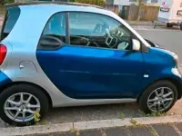 Brugt Smart ForTwo Coupé 71 HK (52 kW) 2017 Blå Coupe