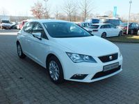 Usata Seat Leon Style 110 CV (80 kW) 2014 Bianco Berlina